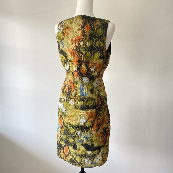 Printed Sheath Dress - Picture 3 of 11